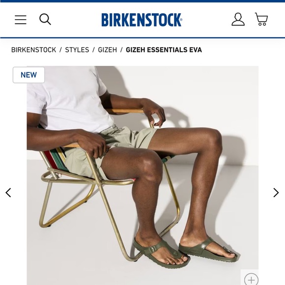 BIRKENSTOCK Gizeh Eva waterproof thong Sandal. New In box. women size 9. - Picture 10 of 12